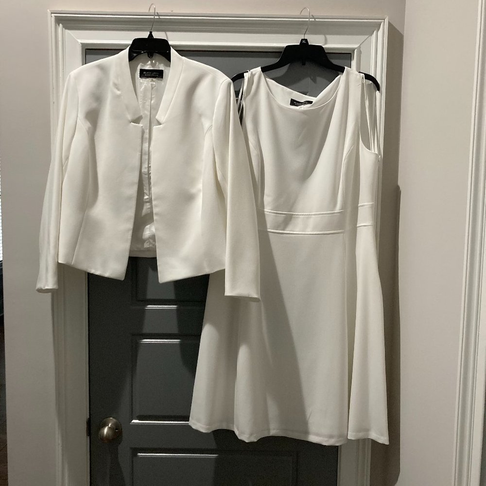 Black Label by Evan-Picone 16 2Piece Jacket & Dress Suit (NWOT)